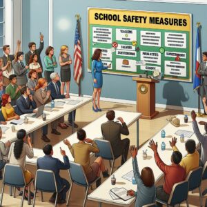 School safety measures debate.