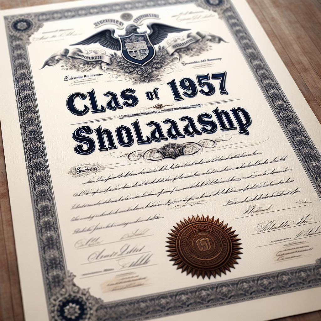 Class of 1957 Scholarship