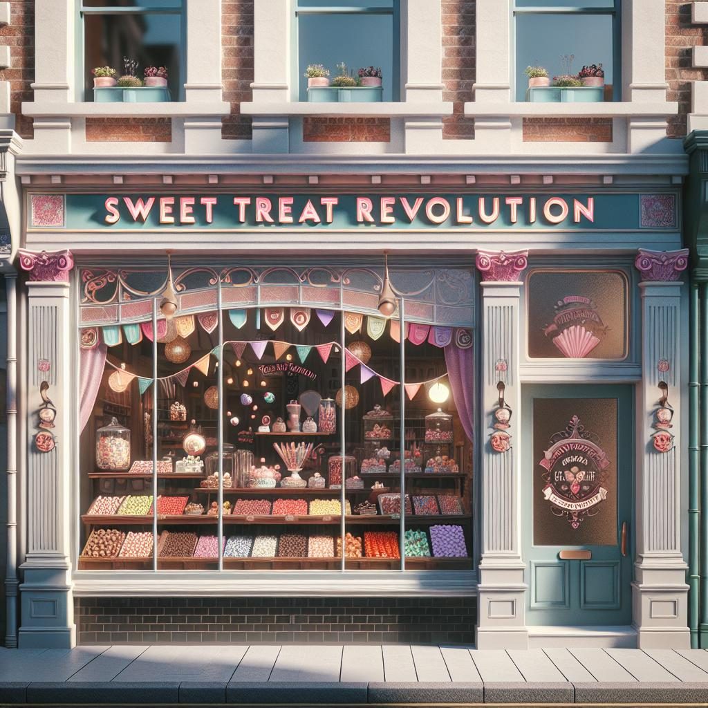 Sweet treat revolution storefront.