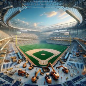 Baseball stadium renovation concept