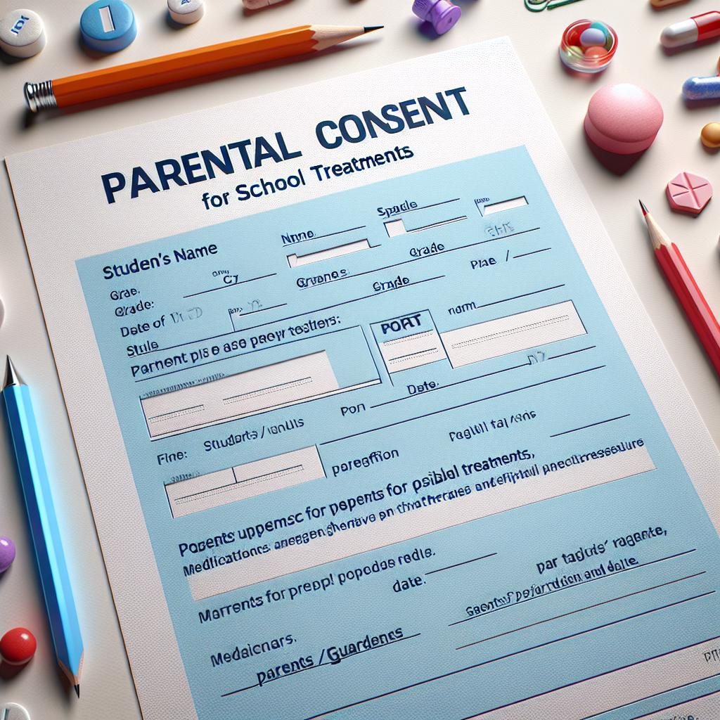 Parental consent for school treatments