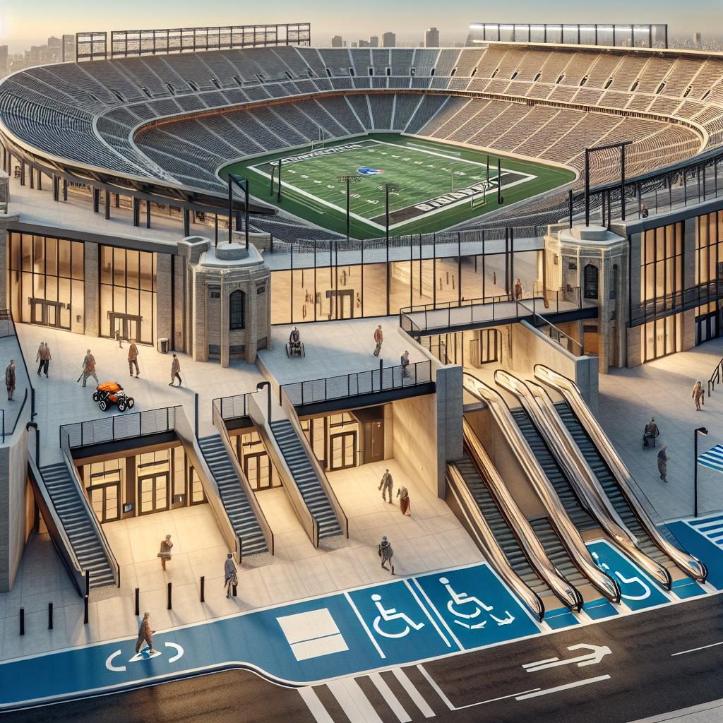 Historic stadium accessibility improvements.