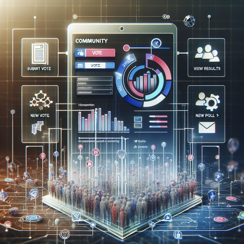 Community voting app concept