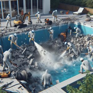 Pool Demolition Process