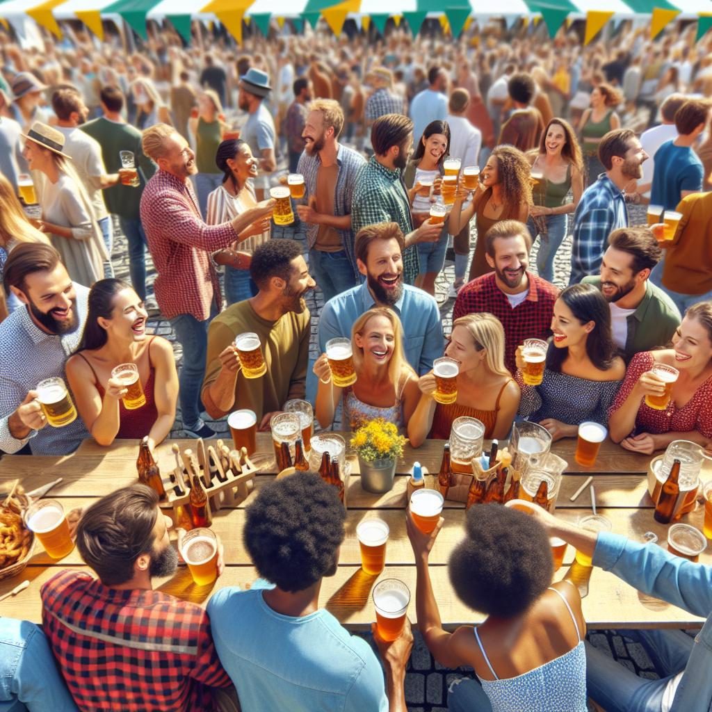 Beer Festival Celebration