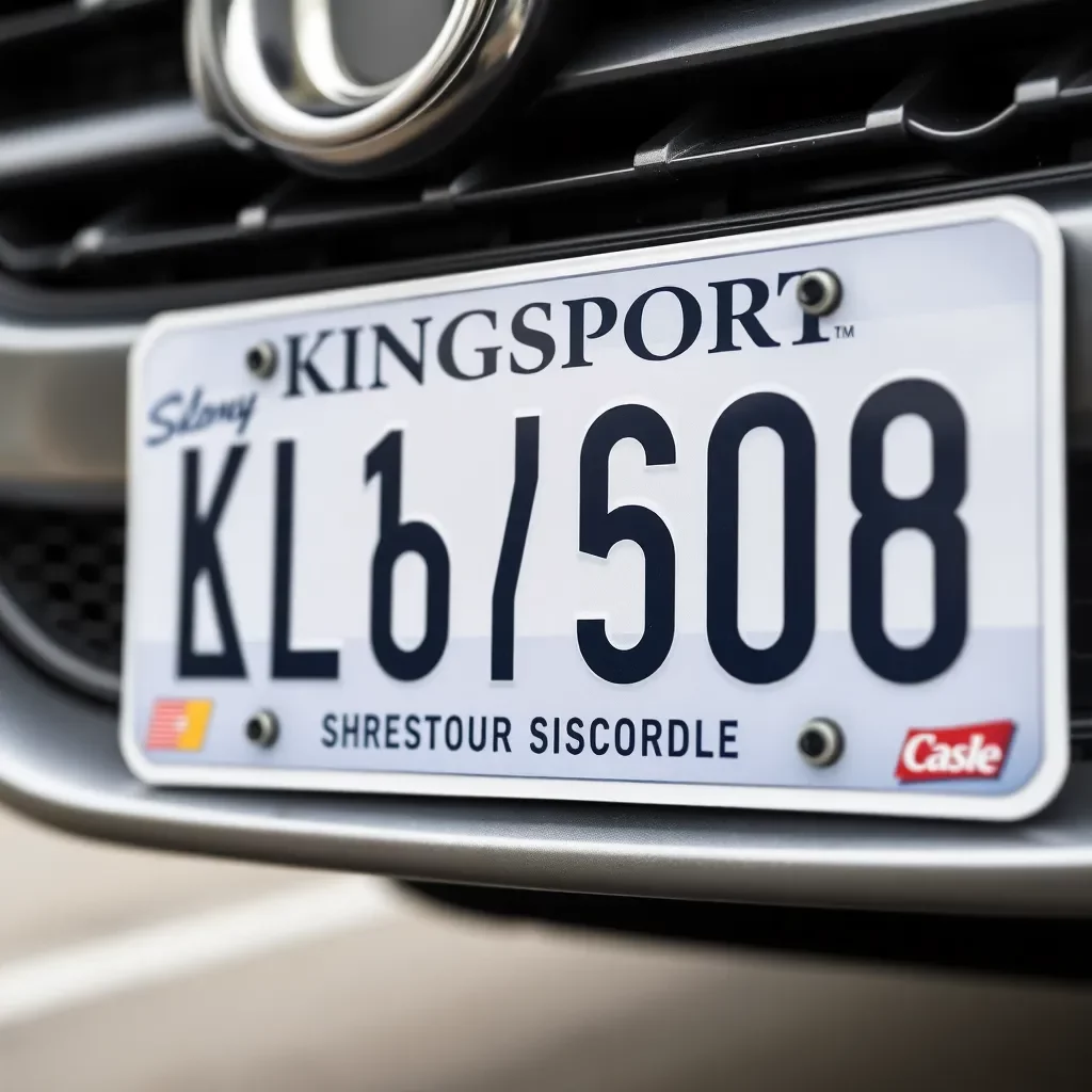 Kingsport Launches Specialty License Plate to Support Local Schools and Athletics