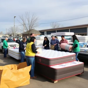 Mattress Giveaway Brings Hope and Support to Flood-Affected Families in Johnson City