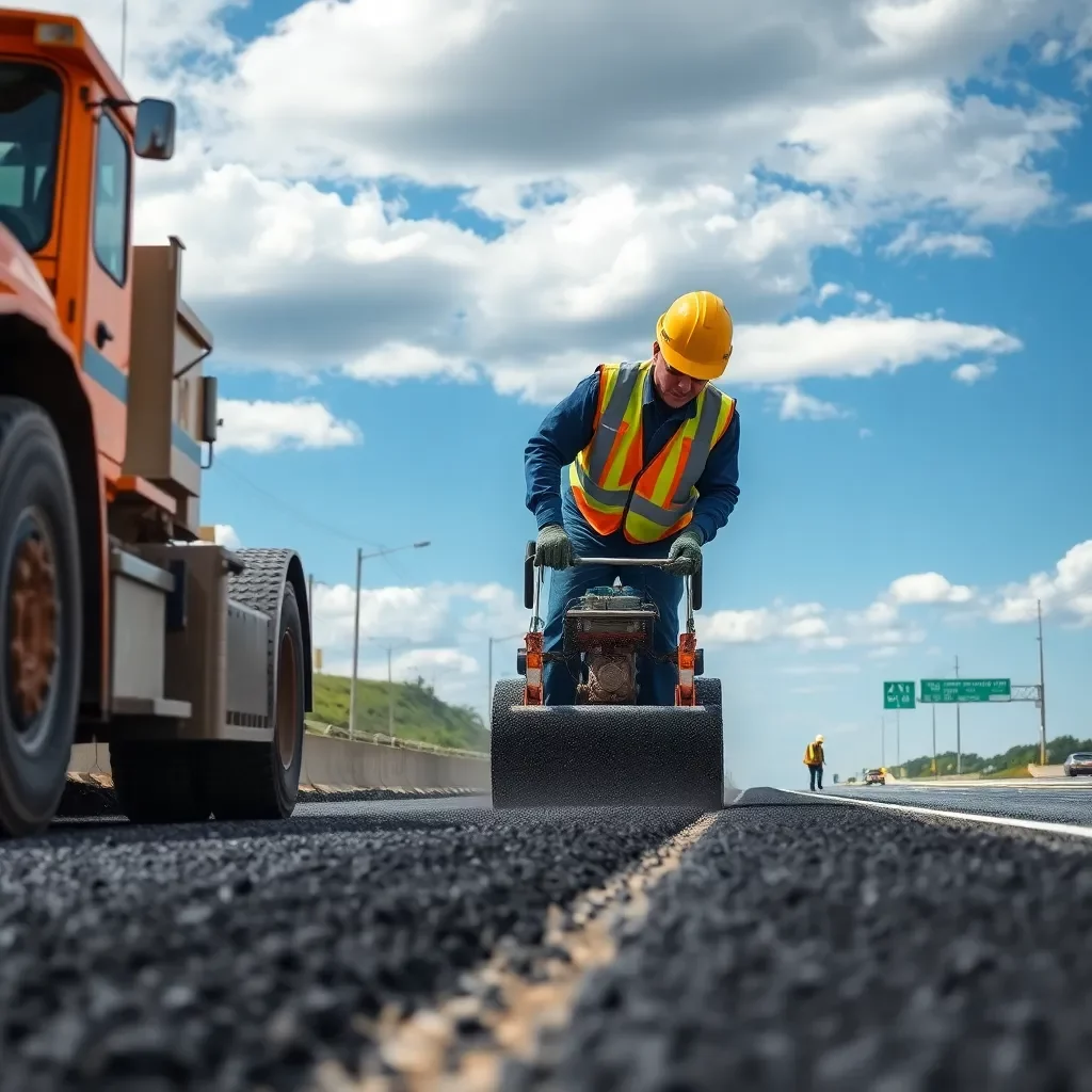 Exciting Progress on Highway 421 Repairs as Asphalt is Laid Down