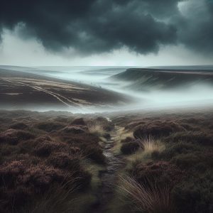 Mysterious Moorland Landscape