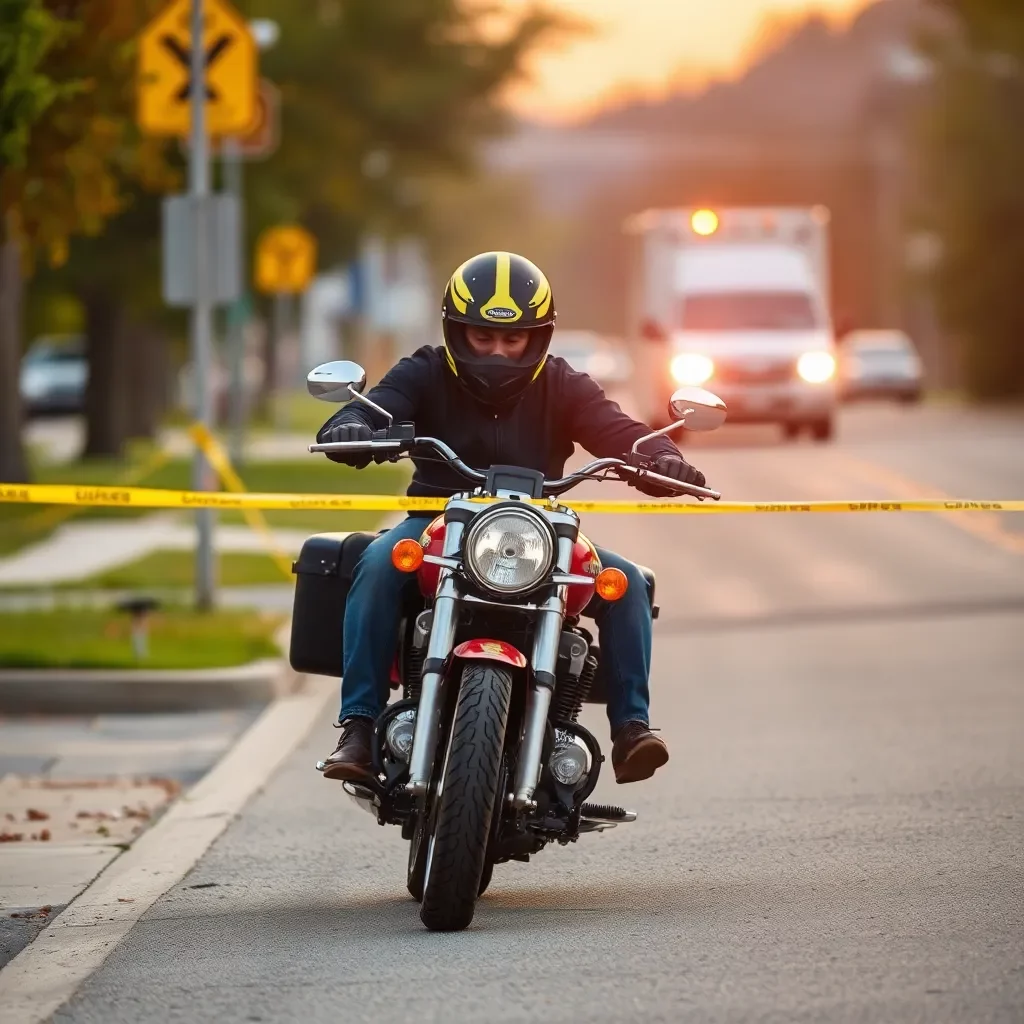 Afternoon Motorcycle Accident in Bristol, VA Sends Juvenile to Hospital