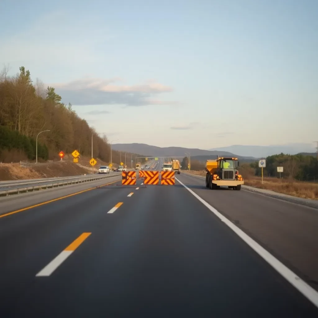 Major Repairs Underway on Highway 421: Work Progressing Between Boone and Mountain City, TN