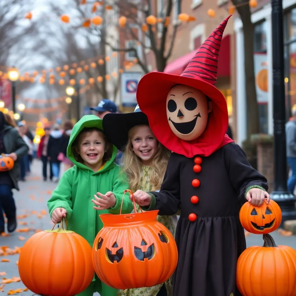 Spooktacular Fun in Kingsport as Community Celebrates Fourth Annual Trick or Treat on the Street Event