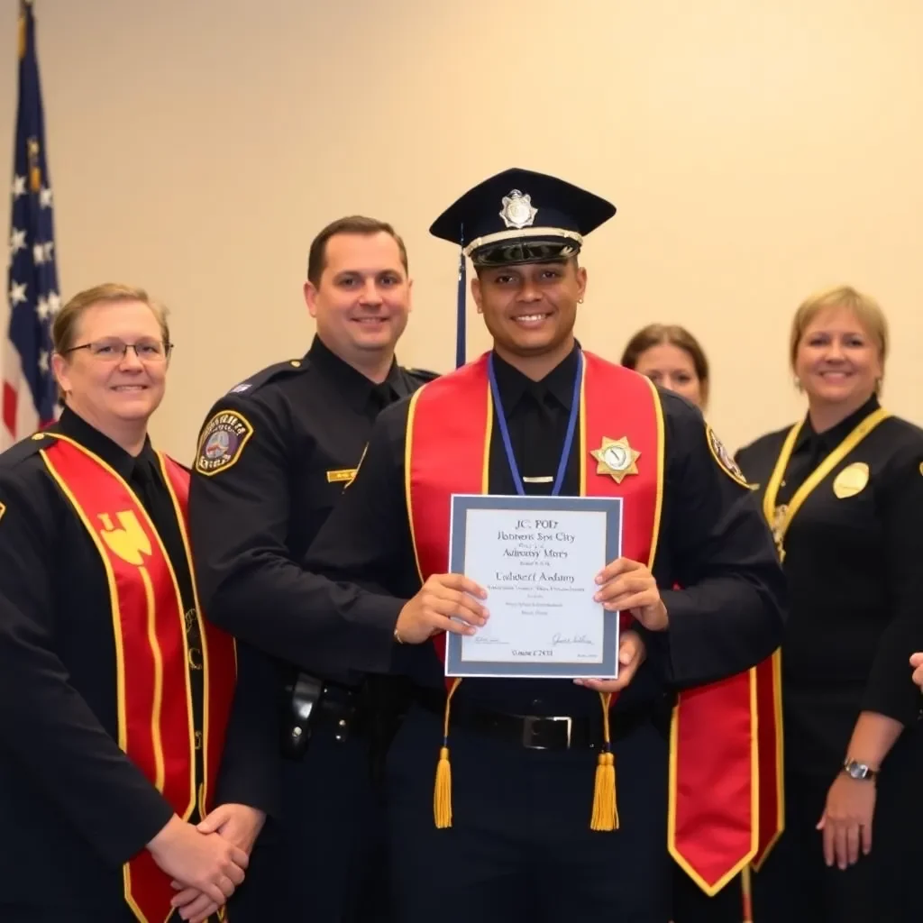 Johnson City Honors JCPD Officers for Leadership Academy Graduation