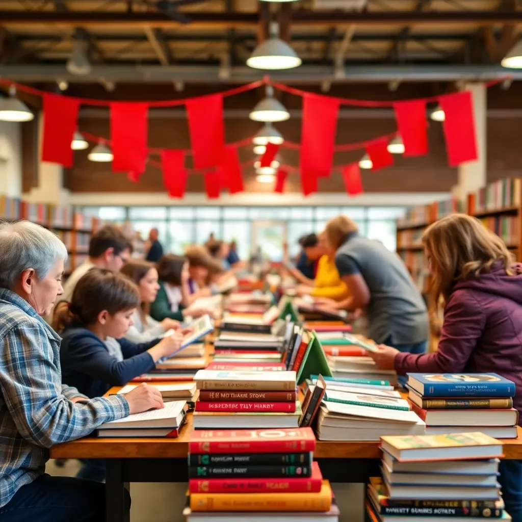 Exciting Weekend of Community Unity and Reading at Johnson City Public Library's Book Sale