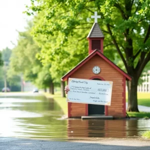 Generosity Shines in Johnson City as Local Church Donates $100,000 for Flood Relief Efforts