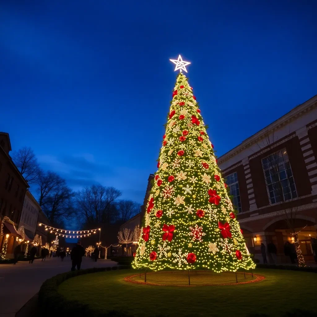 Gray, Tennessee Kicks Off Holiday Season with Enchanting Lighted Tree Festival