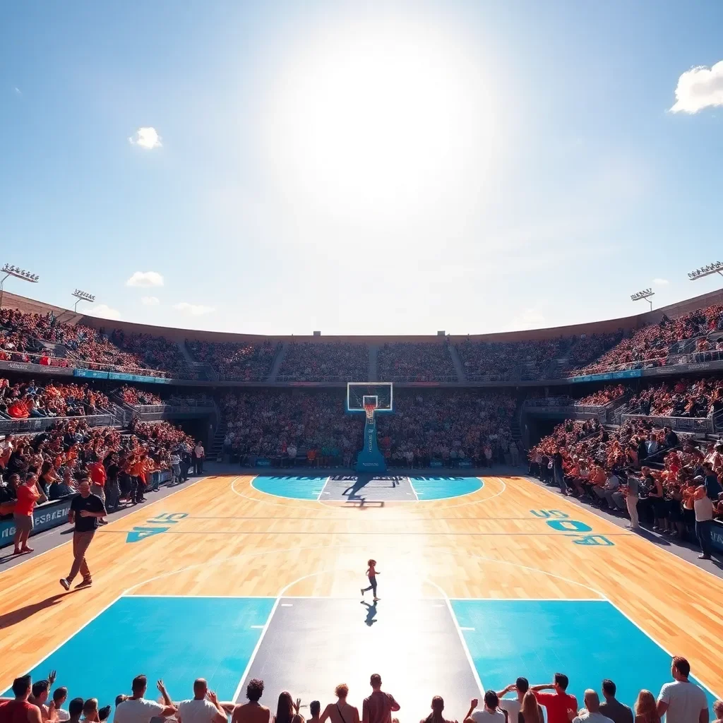 Sunny Wins and Cloudy Skies Highlight Exciting Basketball Action in Johnson City