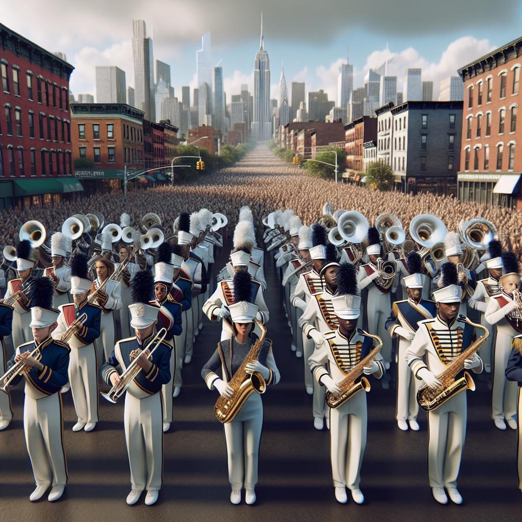 Marching Band in NYC