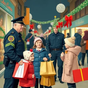 Elizabethton Celebrates the Season of Giving with Joyous Shop With a Cop Event