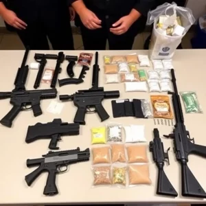 Bristol, Virginia Police Operation Uncovers Firearms and Drugs, Leading to Four Arrests