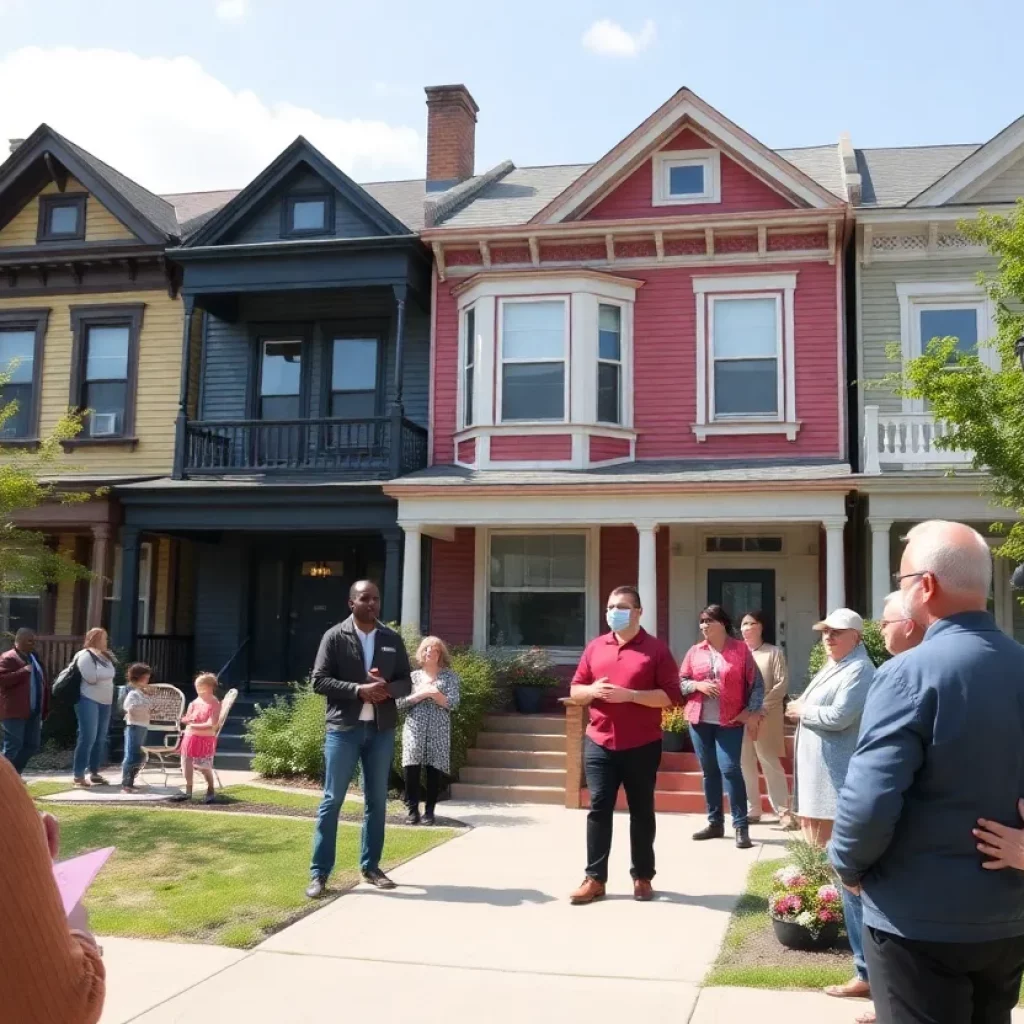 Renovated historic homes in Bristol, Virginia