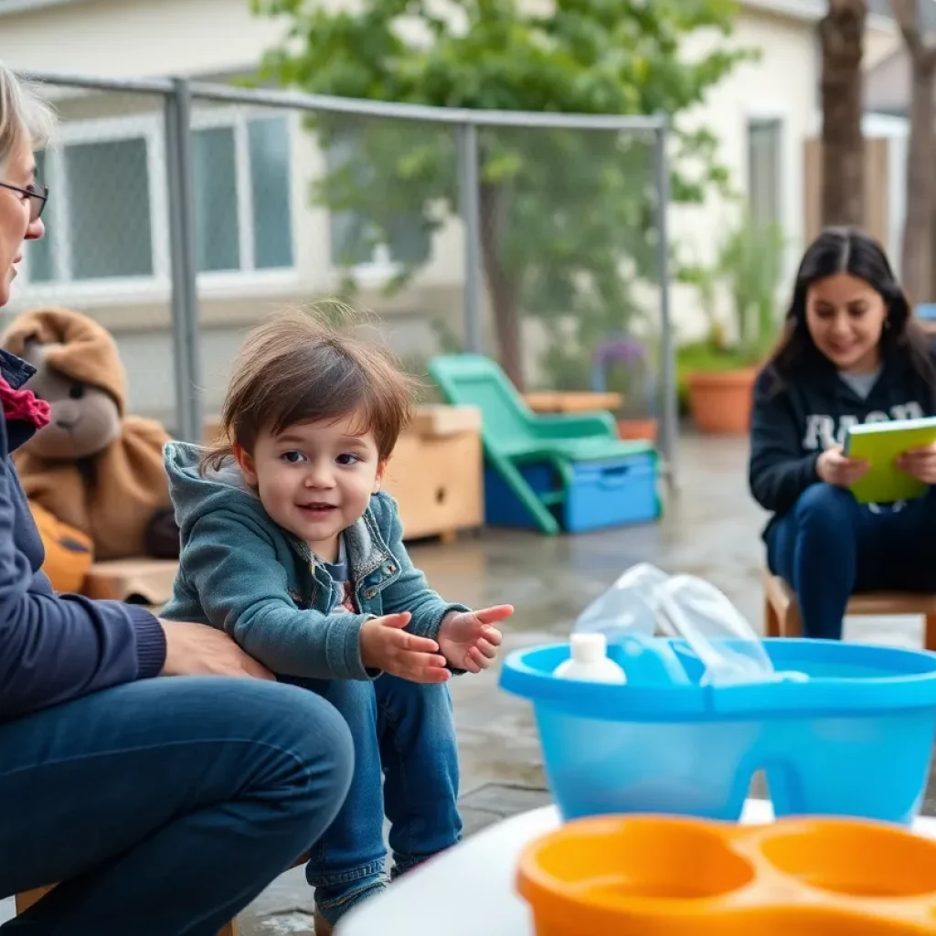 Families receiving FEMA childcare assistance