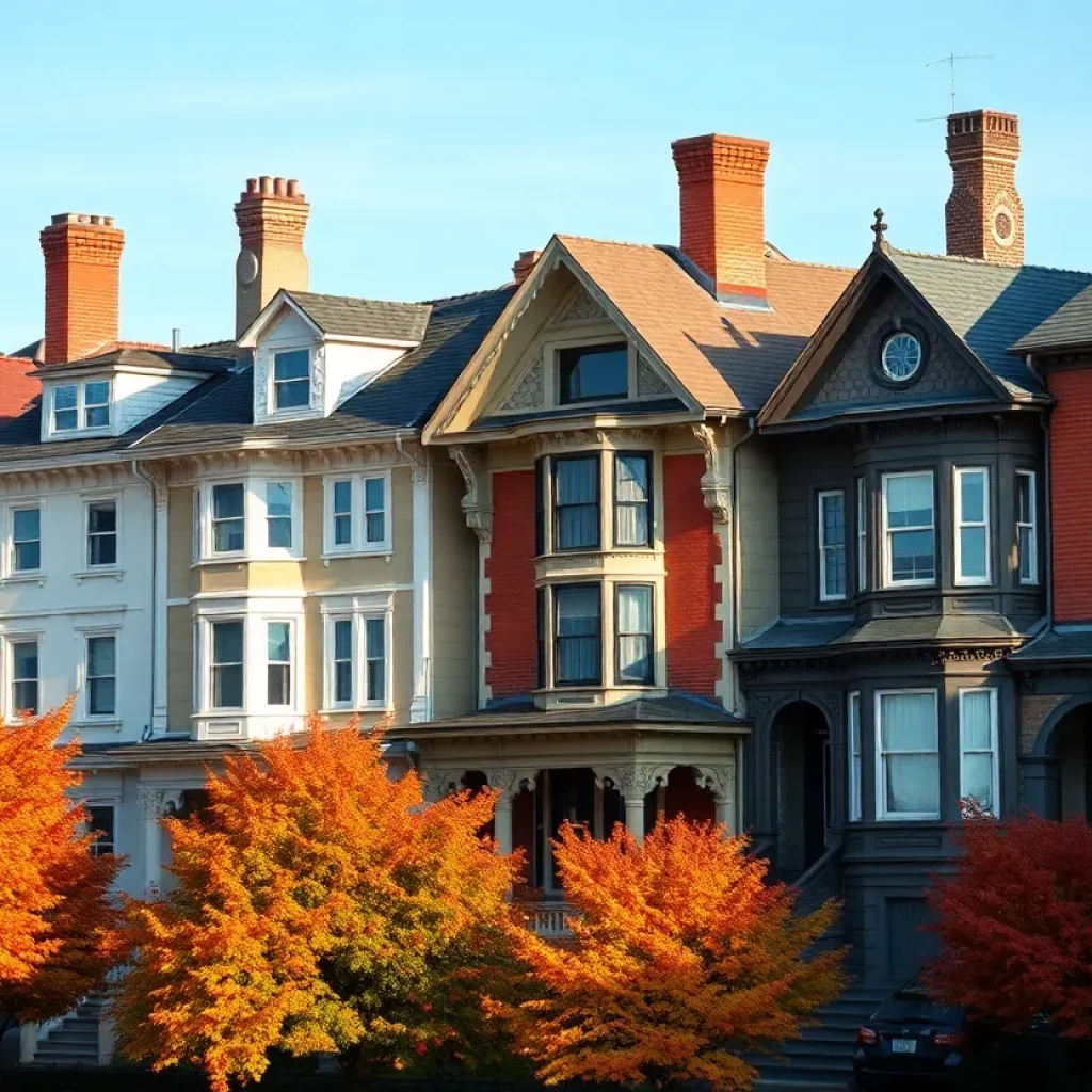 Historic homes on the Bristol House Tour