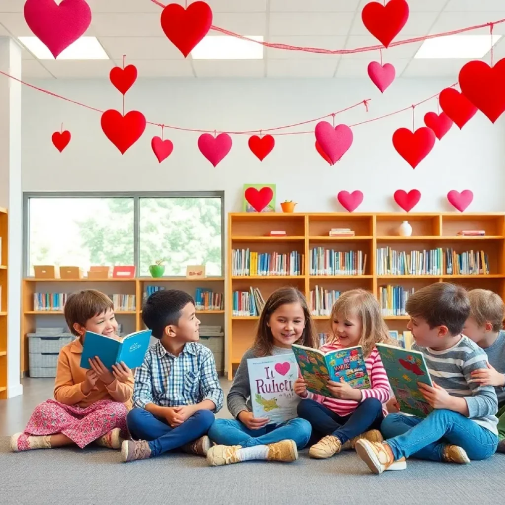 Families enjoying storytime together at Johnson City Public Library