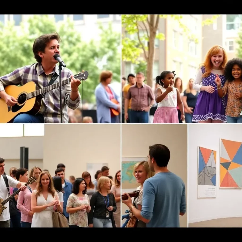 Collage of events at East Tennessee State University